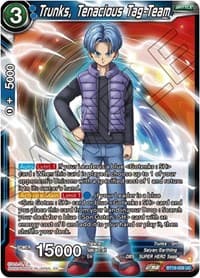 Trunks, Tenacious Tag-Team - Fighter's Ambition - Dragon Ball Super: Masters card