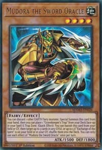 Mudora the Sword Oracle - Magnificent Mavens - YuGiOh card