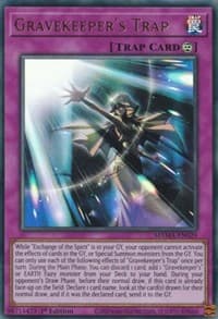 Gravekeeper's Trap - Magnificent Mavens - YuGiOh card
