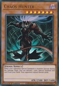 Chaos Hunter - Magnificent Mavens - YuGiOh card
