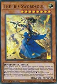 The Iris Swordsoul - Magnificent Mavens - YuGiOh card