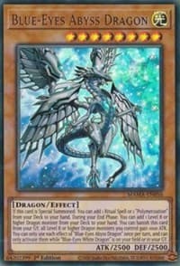 Blue-Eyes Abyss Dragon - Magnificent Mavens - YuGiOh card