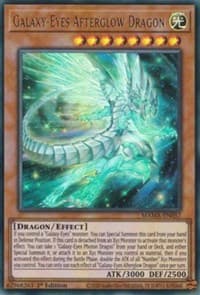 Galaxy-Eyes Afterglow Dragon - Magnificent Mavens - YuGiOh card