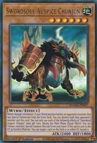 Swordsoul Auspice Chunjun - Magnificent Mavens - YuGiOh card
