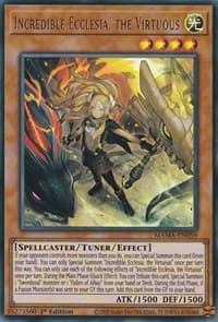 Incredible Ecclesia, the Virtuous - Magnificent Mavens - YuGiOh card