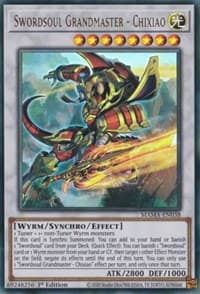 Swordsoul Grandmaster - Chixiao - Magnificent Mavens - YuGiOh card