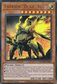 Therion "Duke" Yul - Magnificent Mavens - YuGiOh card