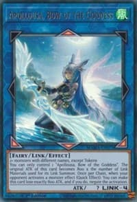 Apollousa, Bow of the Goddess - Magnificent Mavens - YuGiOh card