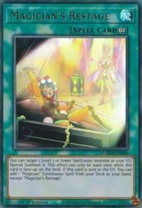 Magician's Restage - Magnificent Mavens - YuGiOh card