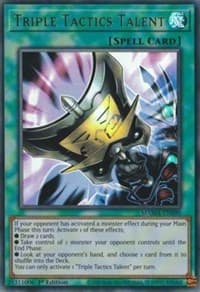 Triple Tactics Talent - Magnificent Mavens - YuGiOh card