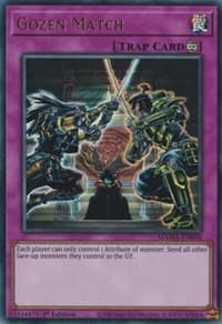 Gozen Match - Magnificent Mavens - YuGiOh card