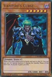 Vampire's Curse - Magnificent Mavens - YuGiOh card