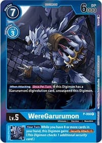 WereGarurumon (Gift Box 2022) - Digimon Promotion Cards - Digimon Card Game card