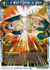 A Wild Fighter Is Born - Fighter's Ambition - Dragon Ball Super: Masters card
