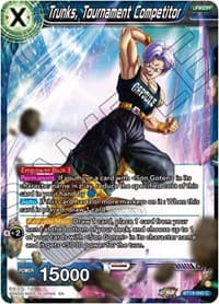 Trunks, Tournament Competitor - Fighter's Ambition - Dragon Ball Super: Masters card