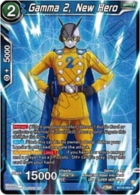 Gamma 2, New Hero - Fighter's Ambition - Dragon Ball Super: Masters card