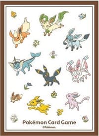 Pokemon TCG: Pokemon Center Japan Exclusive Card Sleeves - Eevee Collection (64-Pack) - Pokemon International Card Sleeves - Card Sleeves card