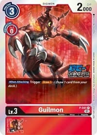 Guilmon (DC-1 2022 Stamped) - Digimon Promotion Cards - Digimon Card Game card