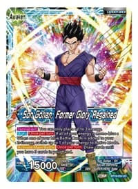 Son Gohan // Son Gohan, Former Glory Regained - Fighter's Ambition - Dragon Ball Super: Masters card