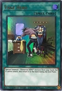 Fake Hero - The Lost Art Promotion - YuGiOh card