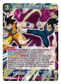 Son Goku & Vegeta, Immortal Rivalry - Fighter's Ambition - Dragon Ball Super: Masters card