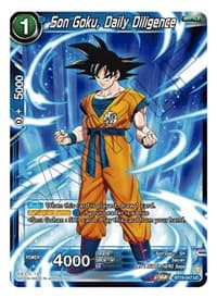 Son Goku, Daily Diligence - Fighter's Ambition - Dragon Ball Super: Masters card