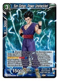 Son Gohan, Power Unshackled - Fighter's Ambition - Dragon Ball Super: Masters card