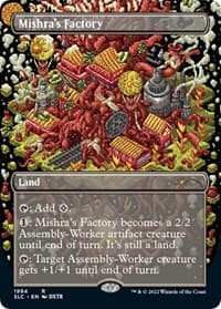 Mishra's Factory - Secret Lair Countdown Kit - Magic: The Gathering card