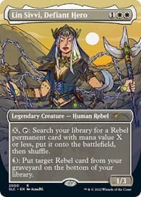 Lin Sivvi, Defiant Hero - Secret Lair Countdown Kit - Magic: The Gathering card