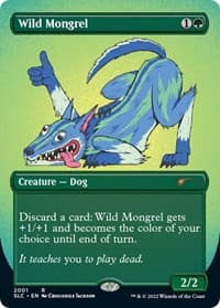 Wild Mongrel - Secret Lair Countdown Kit - Magic: The Gathering card