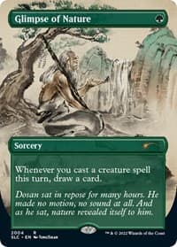 Glimpse of Nature - Secret Lair Countdown Kit - Magic: The Gathering card