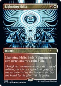 Lightning Helix - Secret Lair Countdown Kit - Magic: The Gathering card