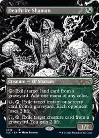 Deathrite Shaman - Secret Lair Countdown Kit - Magic: The Gathering card