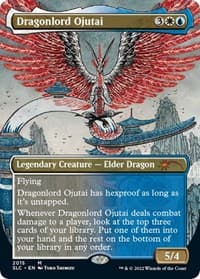 Dragonlord Ojutai - Secret Lair Countdown Kit - Magic: The Gathering card