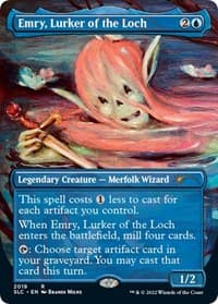 Emry, Lurker of the Loch - Secret Lair Countdown Kit - Magic: The Gathering card