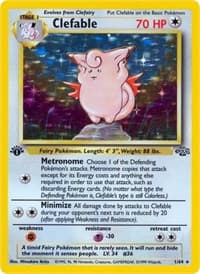 Clefable (1) - Jungle - Pokemon card