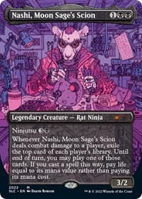 Nashi, Moon Sage's Scion - Secret Lair Countdown Kit - Magic: The Gathering card