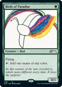Birds of Paradise (1148) - Secret Lair Drop Series - Magic: The Gathering card