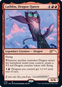 Lathliss, Dragon Queen (1145) - Secret Lair Drop Series - Magic: The Gathering card
