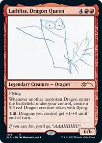 Lathliss, Dragon Queen (1146) - Secret Lair Drop Series - Magic: The Gathering card