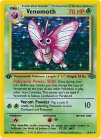 Venomoth (13) - Jungle - Pokemon card
