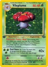 Vileplume (15) - Jungle - Pokemon card