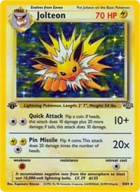Jolteon (4) - Jungle - Pokemon card