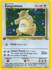 Kangaskhan (5) - Jungle - Pokemon card