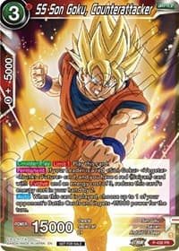 SS Son Goku, Counterattacker (Zenkai Series Tournament Pack Vol.2) - Tournament Promotion Cards - Dragon Ball Super: Masters card