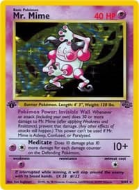 Mr. Mime (6) - Jungle - Pokemon card
