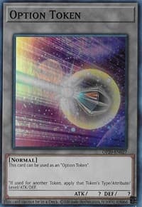 Option Token - OTS Tournament Pack 20 - YuGiOh card