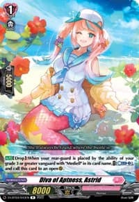 Diva of Aptness, Astrid - D-LBT03: Lyrical Monasterio ~Summertime Memories!~ - Cardfight Vanguard card