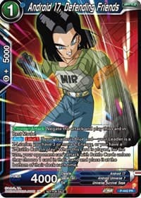 Android 17, Defending Friends (Zenkai Series Tournament Pack Vol.2) - Tournament Promotion Cards - Dragon Ball Super: Masters card