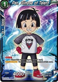 Pan, Glimpse of Talent - Fighter's Ambition - Dragon Ball Super: Masters card
